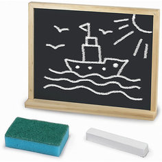 Доска для мела Пифагор, с мелом и губкой