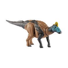 Фигурка динозавра Jurrasic World Primal Attack "Рычащие динозавры" Эдмонтозавр Mattel