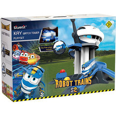 Игровой набор Silverlit Robot Trains "Дозорная башня"