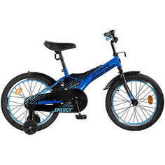Детский велосипед Automobili Lamborghini Energy , рама сталь , диск 18 алюминий , цвет Синий