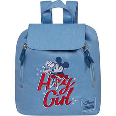 Рюкзак American Tourister by Disney Минни, голубой