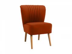 Кресло barbara (ogogo) коричневый 59x77x62 см.