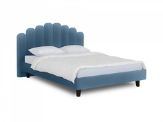 Кровать queen sharlotta (ogogo) голубой 180x122x217 см.