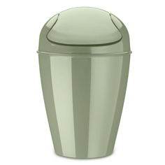 Корзина для мусора с крышкой del m (koziol) зеленый 28x43x28 см.