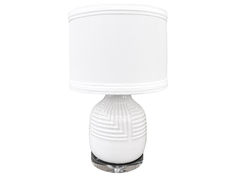 Настольная лампа nola (gramercy) белый 36x59x36 см.