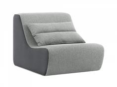 Кресло neya (ogogo) серый 80x77x110 см.