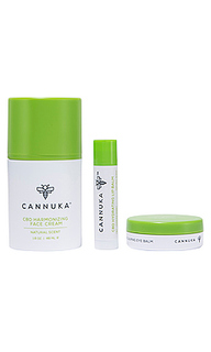 Набор для ухода за кожей hydrating facial kit - CANNUKA
