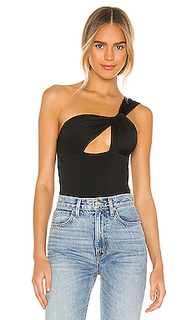 Боди на одно плечо jimena - superdown