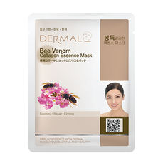 Dermal, Маска с пчелиным ядом и коллагеном, 23 г