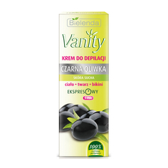 Bielenda, Kрем для депиляции Vanity «Черная оливка», 100 мл