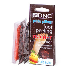 DNC, Гель-пилинг для ног Fruit Acid, 2x20 мл