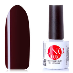 UNO LUX, Гель-лак №012 Cabernet, Каберне