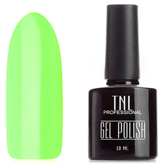 TNL, Гель-лак №125, Неоновый жёлто-зеленый