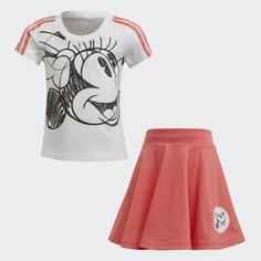 Комплект: футболка и юбка Minnie Mouse adidas Performance