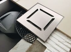 Душевой трап 148x148/50 мм хром Berges Platz Norma 091159