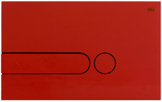 Смывная клавиша OLI I-Plate красный 670007