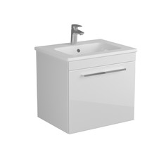 Тумба белый глянец 56,4 см Diborg Leonie 77.1233