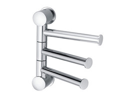 WasserKRAFT K-1053 Держатель полотенец 3-е рога, короткие