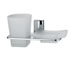 WasserKRAFT Leine К-5026 Держатель стакана и мыльницы