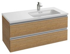 Тумба белый блестящий 100 см Jacob Delafon Vox EB2026-RA-G1C