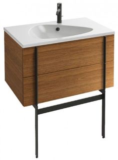 Тумба белый блестящий 80 см Jacob Delafon Nouvelle Vague EB3030-G1C