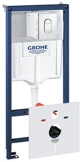 Инсталляция для подвесного унитаза 4 в 1 Grohe Rapid SL 38929000