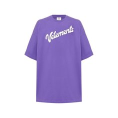 Хлопковая футболка Vetements