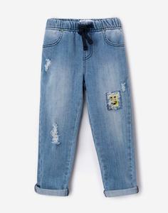 Зауженные джинсы с дырами для мальчика Gloria Jeans