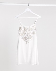 Белое платье мини Raga-Белый