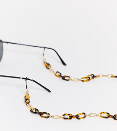 Черепаховая цепочка для солнцезащитных очков Reclaimed Vintage Inspired-Мульти