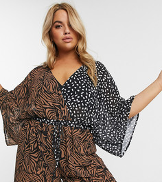 Пляжный ромпер с принтом Unique 21 Hero Plus-Мульти