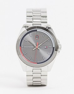 Серебристые наручные часы Tommy Hilfiger 1791684-Серебряный