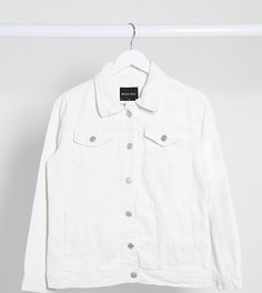 Белая джинсовая куртка Brave Soul Petite-Белый