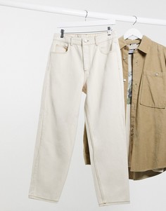 Светло-бежевые джинсы Reclaimed Vintage-Кремовый