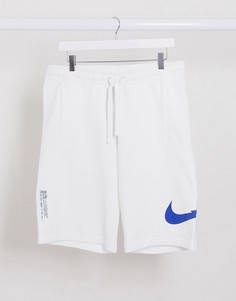 Белые шорты Nike Swoosh On Tour Pack-Белый