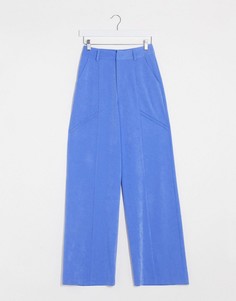 Синие широкие брюки 4th + Reckless-Синий