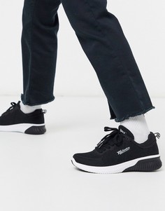 Черные кроссовки для бега на шнуровке XTI-Черный