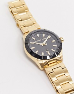 Золотистые наручные часы Michael Kors Layton MK8816-Золотой