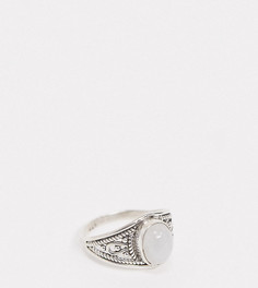 Серебряное кольцо с лунным камнем Kingsley Ryan-Серебряный