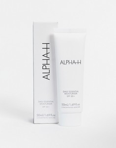 Увлажняющий крем для лица с SPF50 Alpha-H - Daily Essential +-Очистить