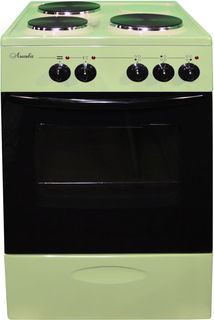 Электрическая плита Лысьва ЭП 301 МС без крышки (зеленый)