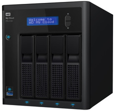 Сетевое хранилище WD MY CLOUD PR4100 WDBKWB0000NBK-EEUE без дисков