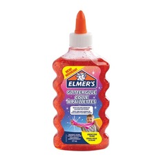 Упаковка клей-геля ELMERS 2109489, блестки красные, прозрачный Elmer's