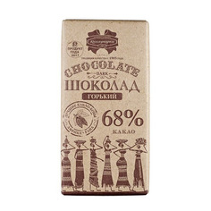 Шоколад Коммунарка горький десертный 68% 90 г