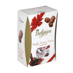 Ассорти шоколадных конфет Belgian Дары моря из молочного шоколада с трюфельной начинкой 135 г