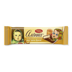 Шоколад Алёнка с воздушной начинкой вкус Крем-брюле 42 г Аленка