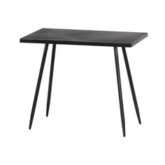 Столик прямоугольный Edelman 60х35см 49.5см чёрный