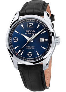 Швейцарские наручные мужские часы Epos 3401.132.20.56.25. Коллекция Passion