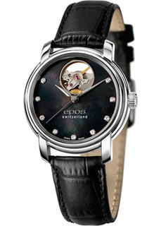 Швейцарские наручные женские часы Epos 4314.133.20.85.15. Коллекция Ladies