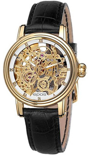 Швейцарские наручные женские часы Epos 4390.156.22.20.15. Коллекция Ladies